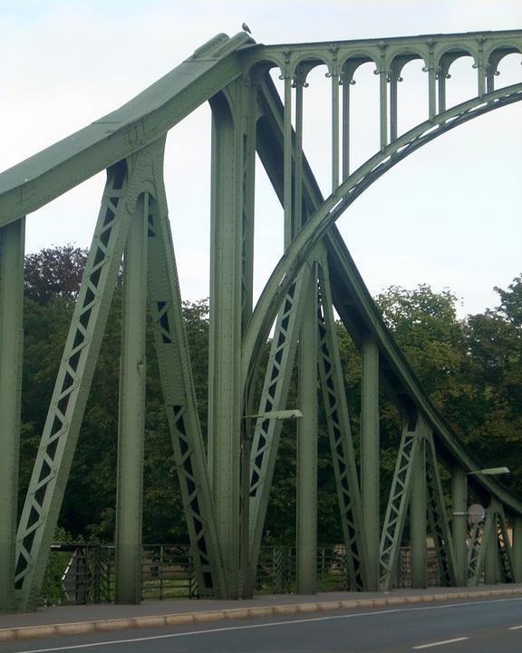 Lokalitat an der Glienicker Brucke